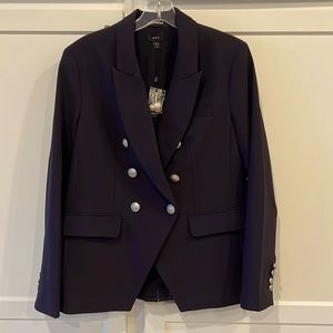 Navy blue women blazer